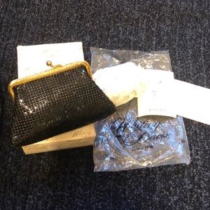 Whiting and Davis coin purse. Complete packaging.